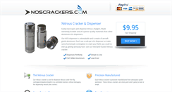 Desktop Screenshot of noscrackers.com